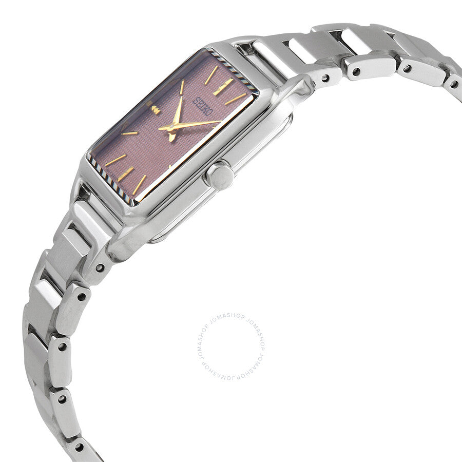 Seiko Essentials Quartz Pink Dial Ladies Watch SWR077P1 - Dawson Watches #2