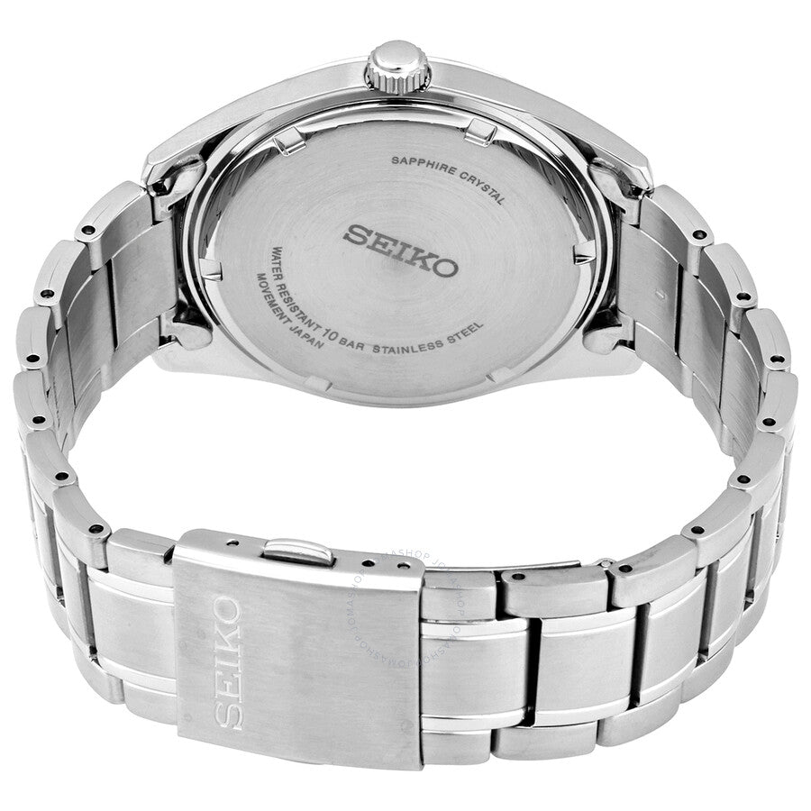 Seiko Essentials Quartz Silver Dial Men's Watch SUR307 - The Watches Men & Co #3