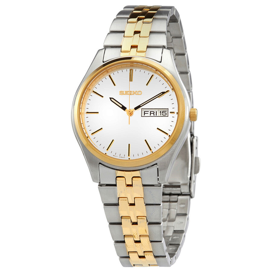 Seiko Essentials Quartz Silver Dial Men's Watch SUR430 - Dawson Watches
