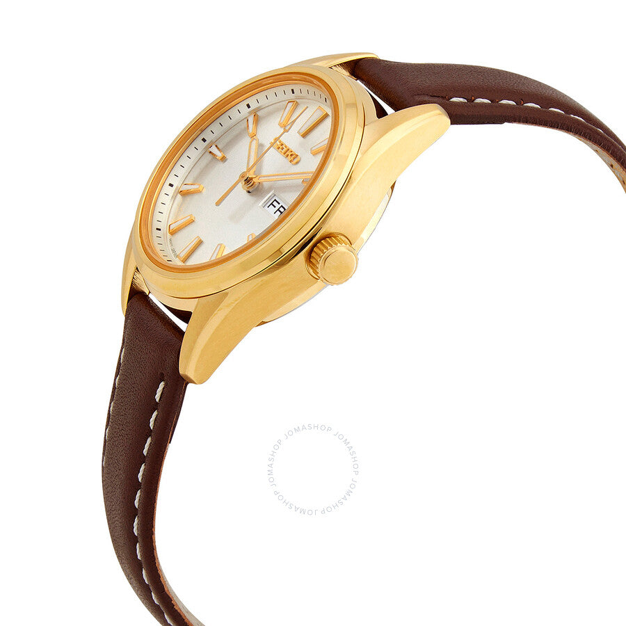 Seiko Neo Classic Quartz Champagne Dial Ladies Watch SUR456P1 - Dawson Watches #2