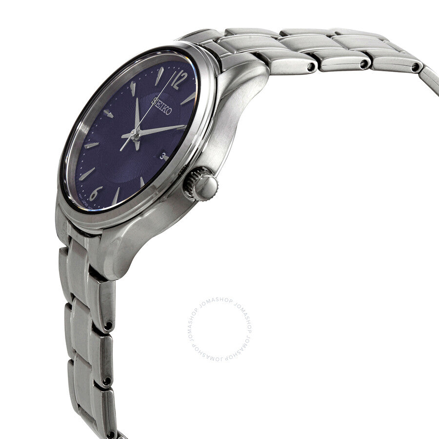 Seiko Noble Quartz Blue Dial Ladies Watch SUR425 - Dawson Watches #2