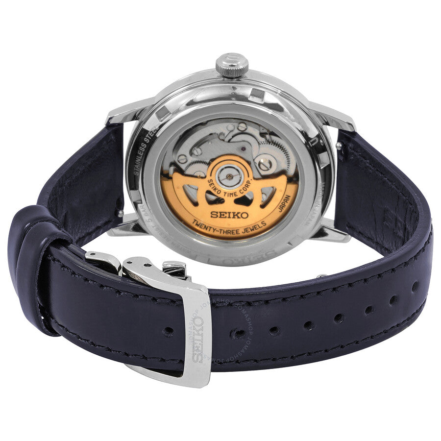 Seiko Presage Cocktail Time Automatic Blue Dial Men's Watch SRPE43 - Dawson Watches #3