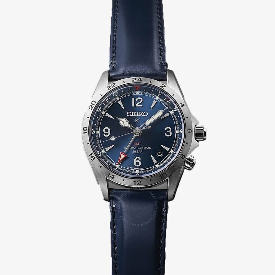 Seiko Prospex Luxe Alpinist GMT Automatic Blue Dial Men's Watch SPB377 - Dawson Watches #2