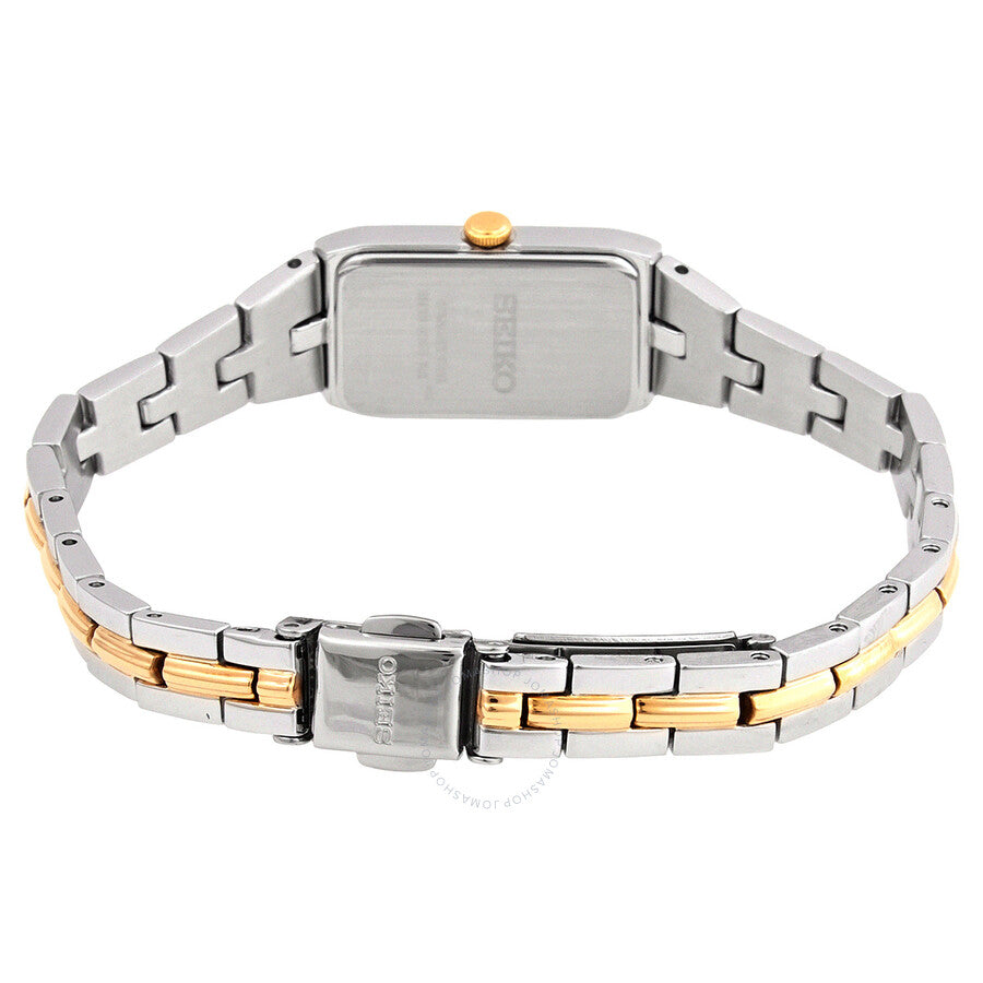 Seiko Quartz Black Dial Two-tone Ladies Watch SWR046 - Dawson Watches #3