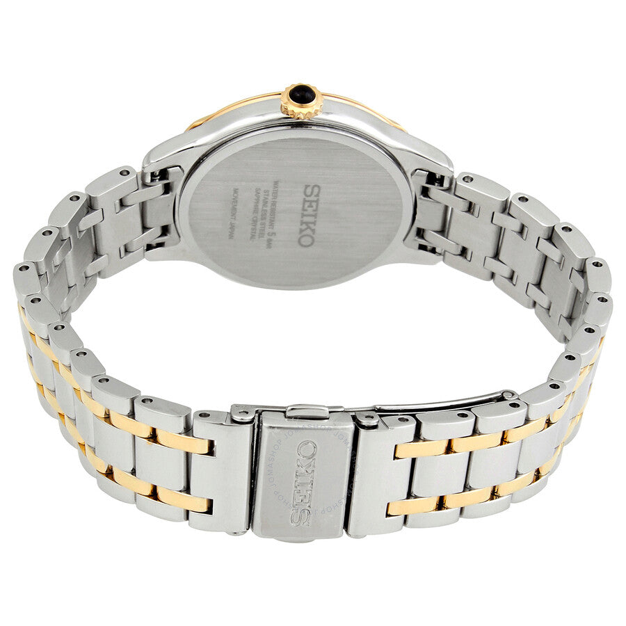Seiko Quartz Cream Dial Ladies Watch SRZ544P1 - Dawson Watches #3