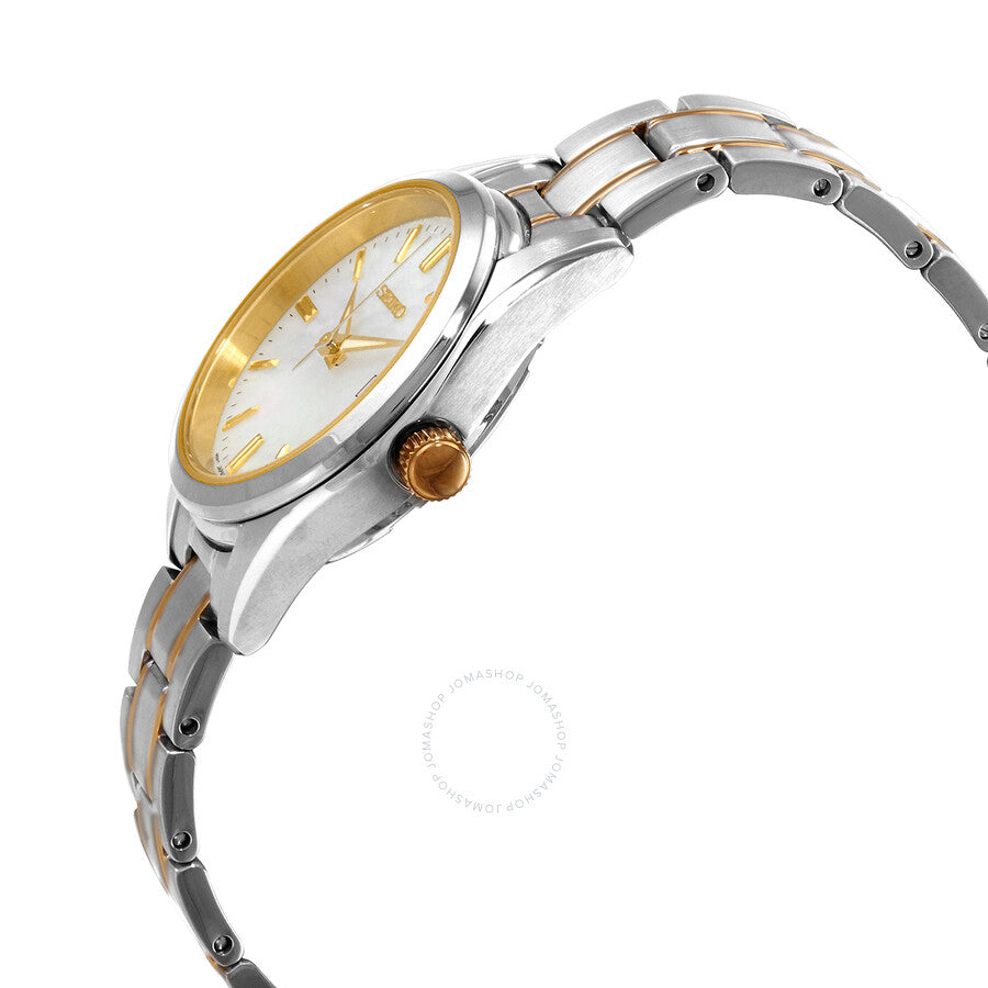 Seiko Quartz White Dial Two-tone Ladies Watch SUR636P1 - Dawson Watches #2
