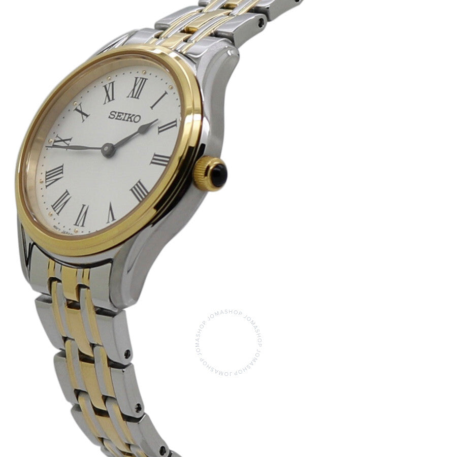 Seiko Quartz White Dial Two-tone Ladies Watch SWR070P1 - Dawson Watches #2