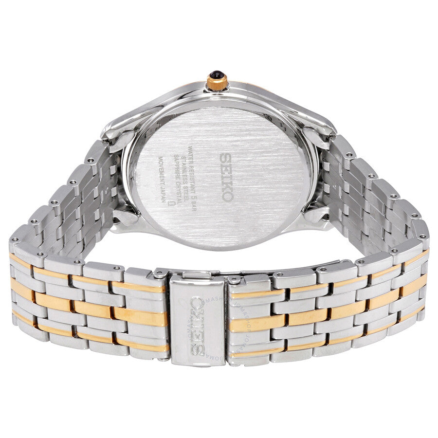 Seiko Quartz White Dial Two-tone Men's Watch SRK048P1 - Dawson Watches #3