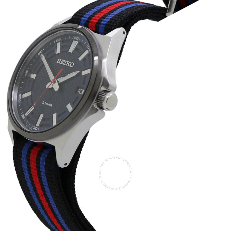 Seiko Racing Sports Quartz Blue Dial Men's Watch SUR509P1 - Dawson Watches #2