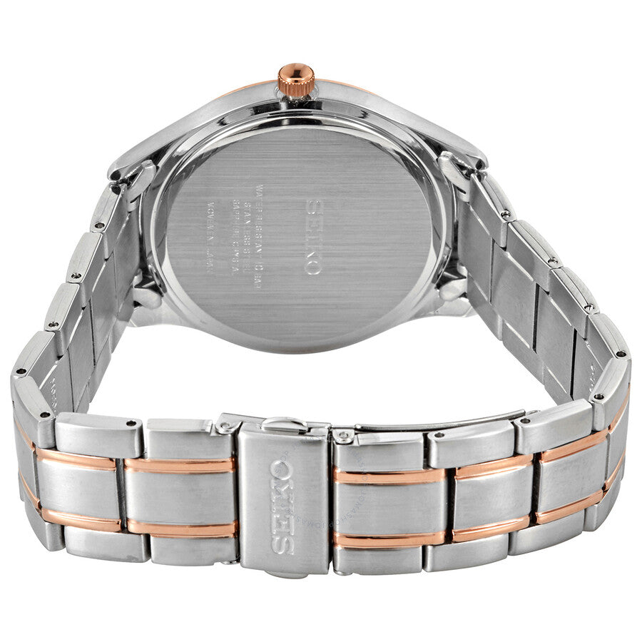 Seiko Sapphire Quartz Brown Dial Men's Watch SUR470P1 - Dawson Watches #3