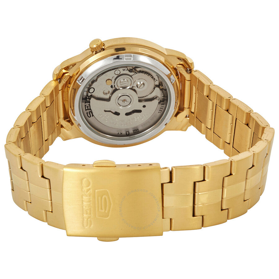 Seiko 5 Automatic Black Dial Men's Watch SNKK86 - Dawson Watches #3