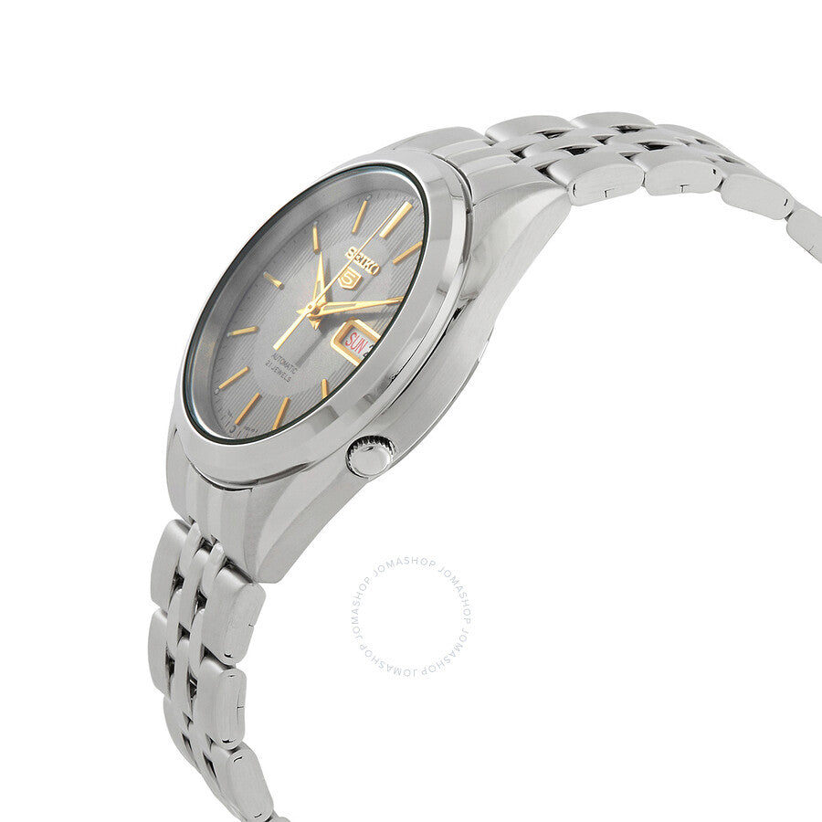 Seiko 5 Automatic Grey Dial Men's Watch SNKL19K1 - Dawson Watches #2