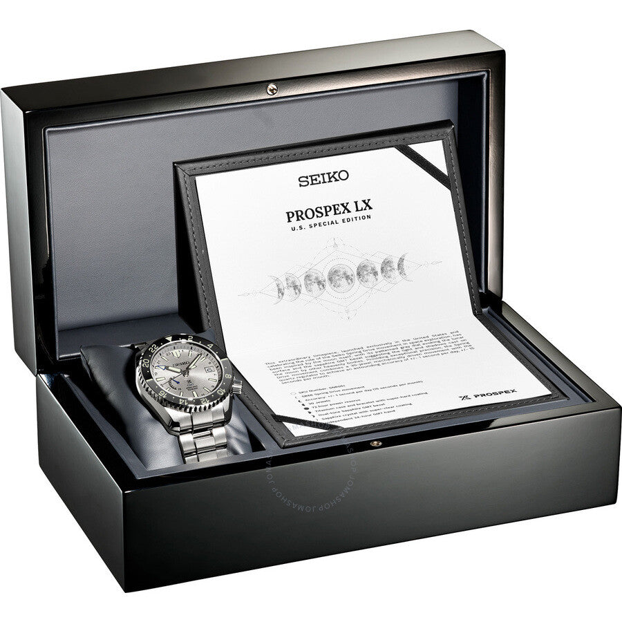 Seiko Prospex LX Spring Drive Automatic Grey Dial Men's Watch SNR051 - Dawson Watches #2