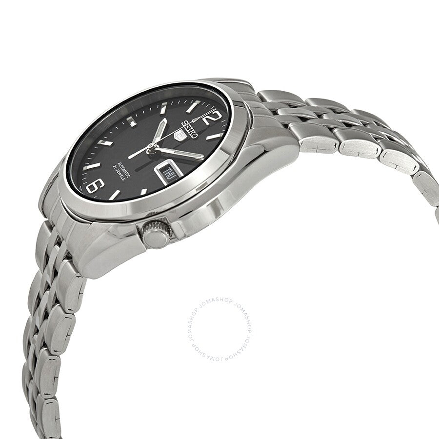 Seiko Series 5 Automatic Black Dial Men's Watch SNK393 - Dawson Watches #2