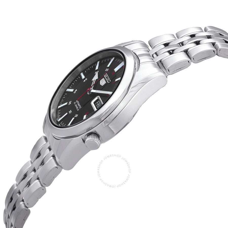 Seiko Series 5 Automatic Black Dial Unisex Watch SNK375K1 - Dawson Watches #2