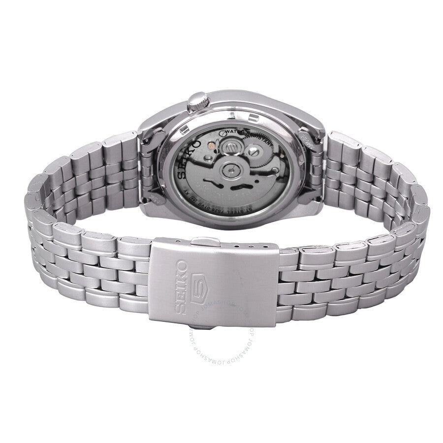 Seiko Series 5 Automatic Black Dial Unisex Watch SNK375K1 - Dawson Watches #3