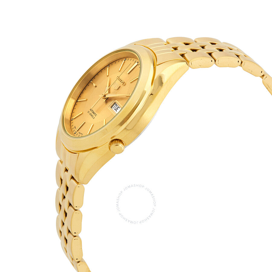 Seiko Series 5 Automatic Gold Dial Men's Watch SNKL28K1 - Dawson Watches #2