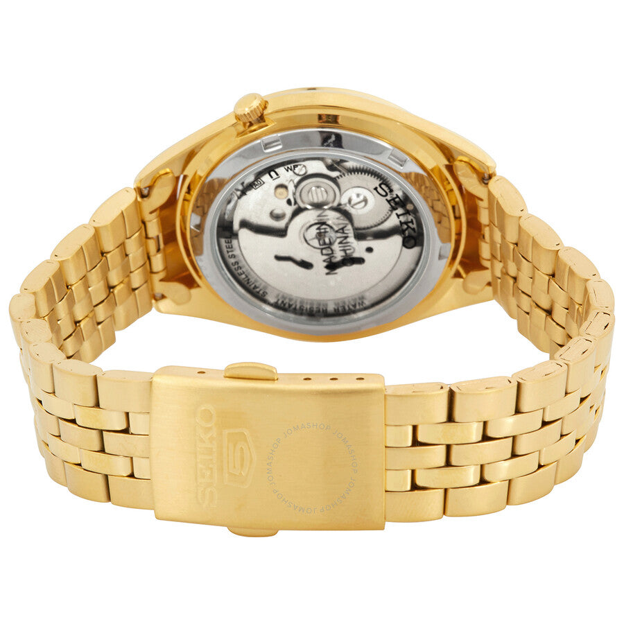 Seiko Series 5 Automatic Gold Dial Men's Watch SNKL28K1 - Dawson Watches #3