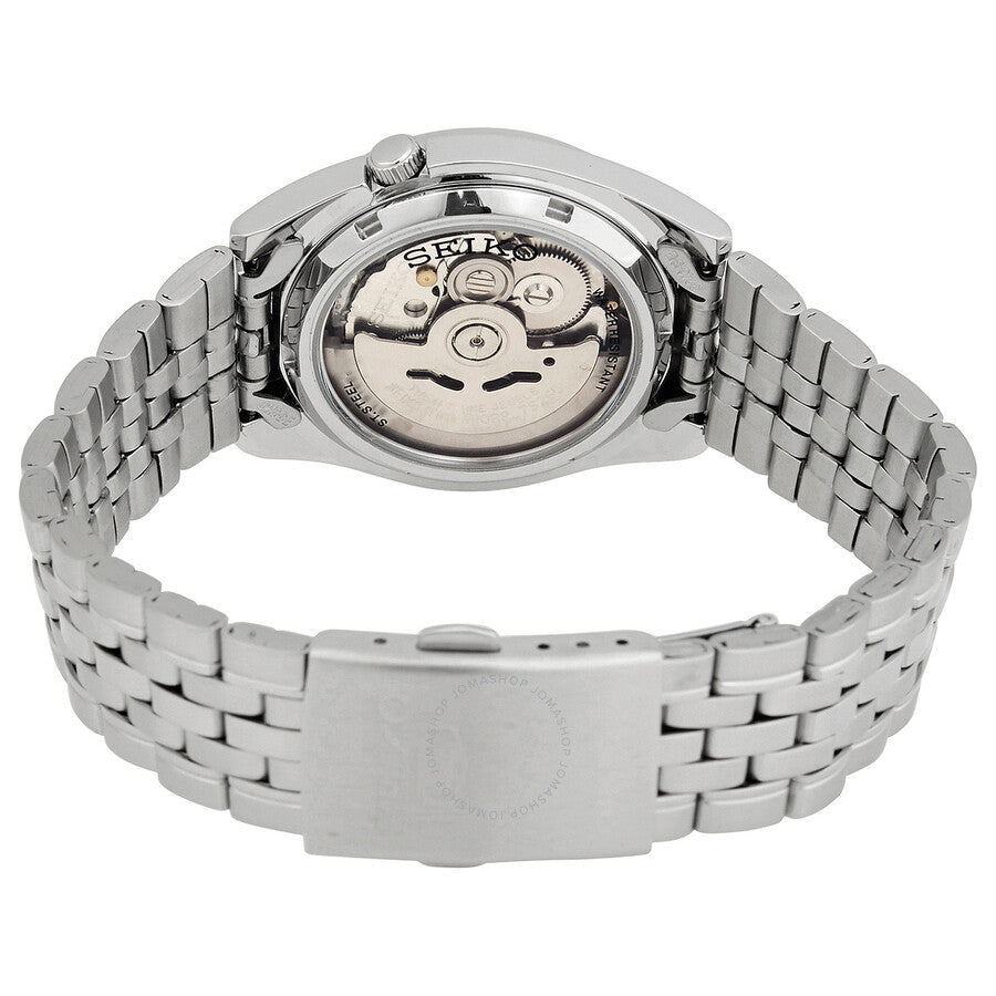 Seiko Series 5 Automatic Silver Dial Men's Watch SNK355K - Dawson Watches #3
