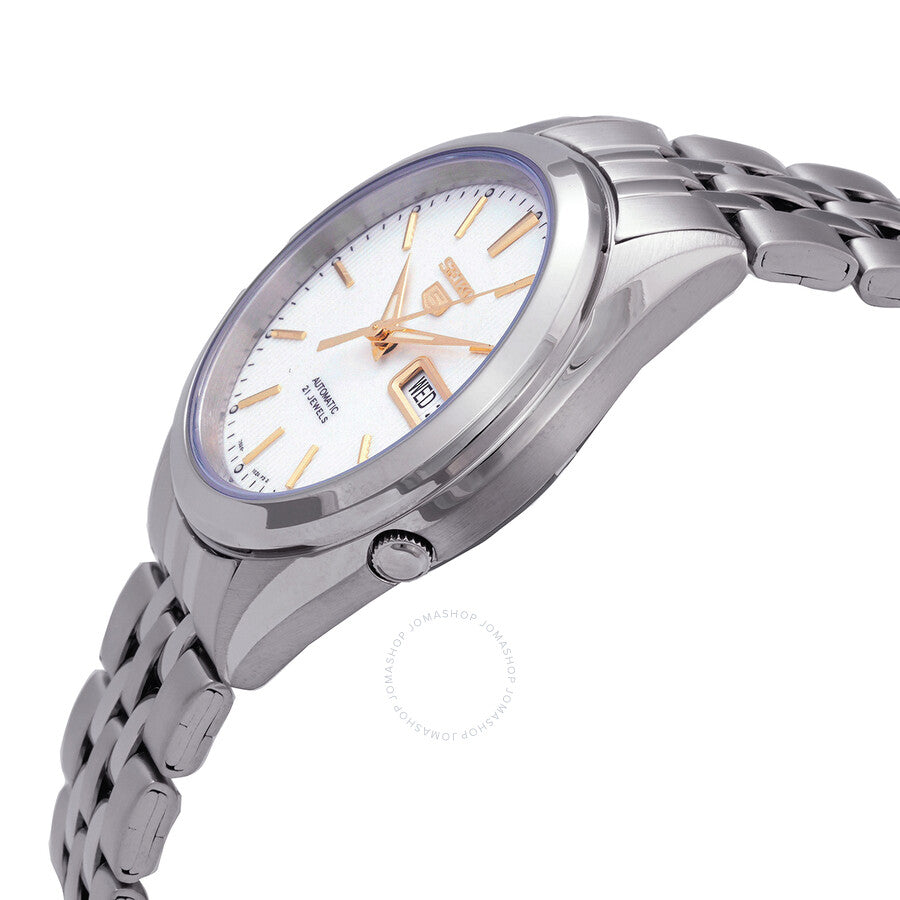 Seiko Series 5 Automatic Silver Dial Men's Watch SNKL17K1 - Dawson Watches #2