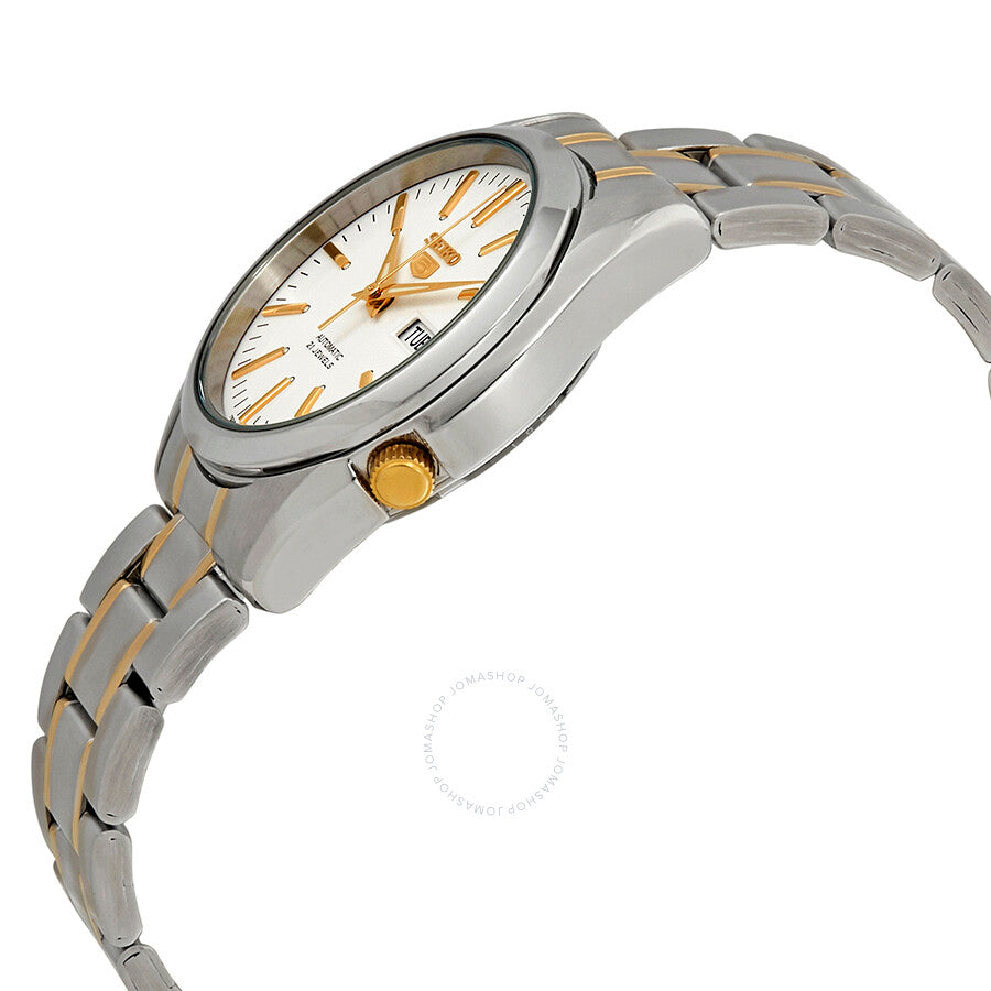 Seiko Series 5 Automatic White Dial Men's Watch SNKL47 - Dawson Watches #2