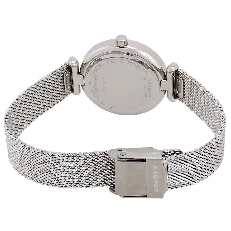 Skagen Amberline Quartz White Dial Ladies Watch SKW2956 - Dawson Watches #3