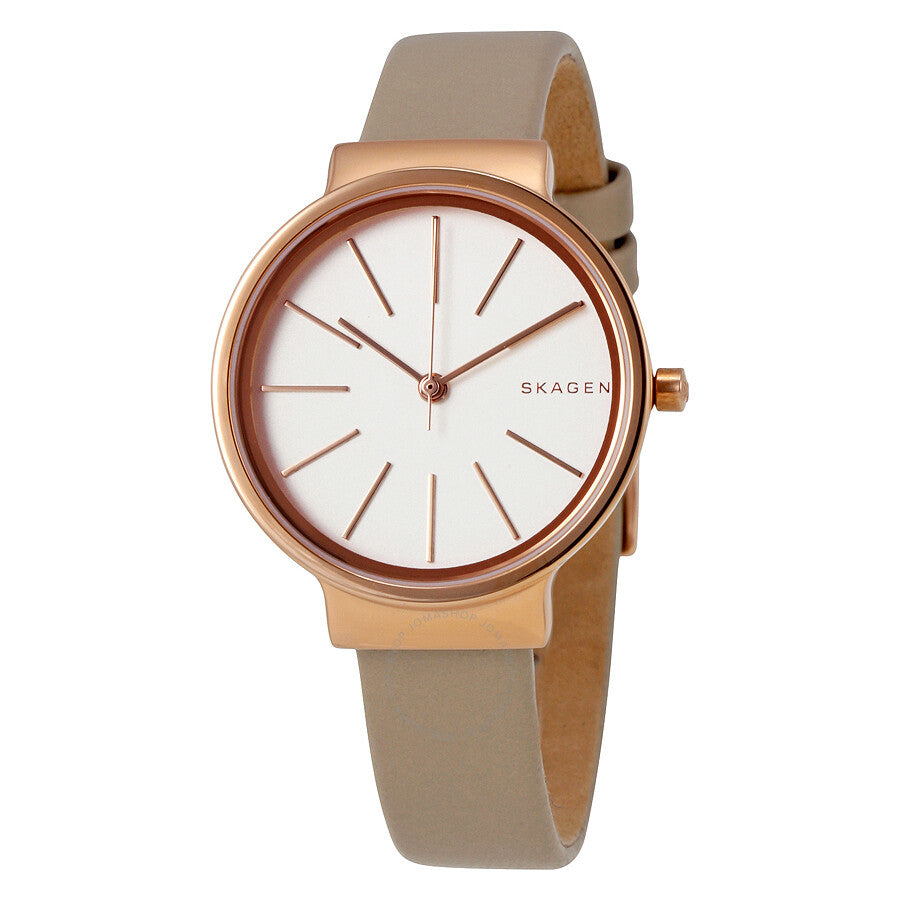 Skagen Ancher White Dial Ladies Watch SKW2481 - Dawson Watches