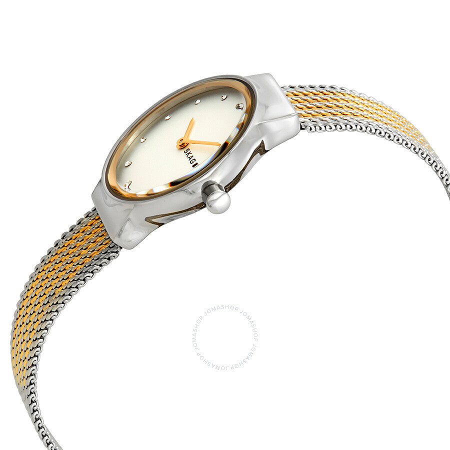 Skagen Freja Crystal White Dial Ladies Watch SKW2698 - Dawson Watches #2