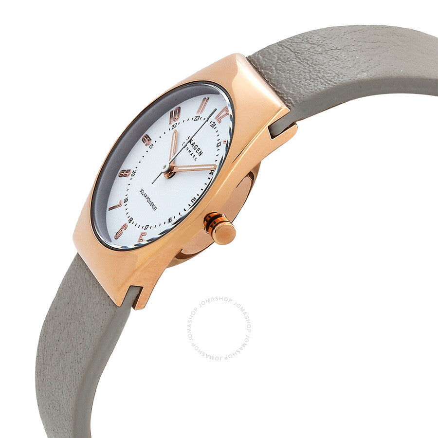 Skagen Grenen Lille Solar Powered White Dial Ladies Watch SKW3079 - Dawson Watches #2