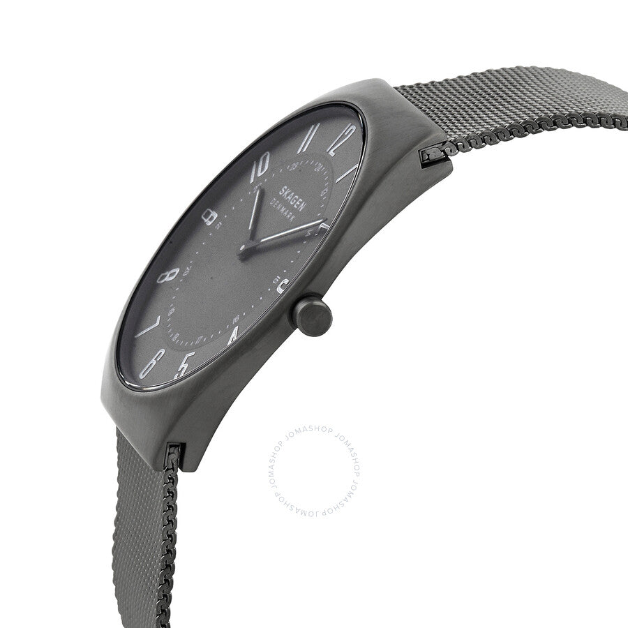 Skagen Grenen Ultra Slim Quartz Charcoal Dial Unisex Watch SKW6824 - Dawson Watches #2