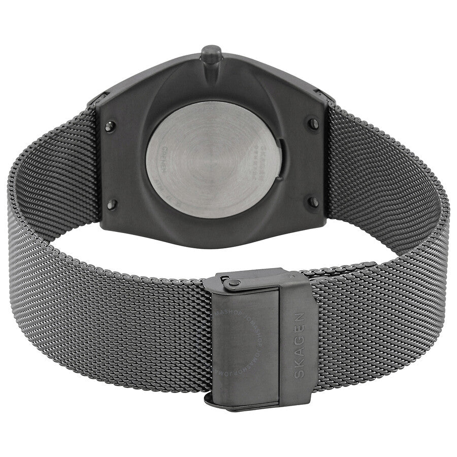 Skagen Grenen Ultra Slim Quartz Charcoal Dial Unisex Watch SKW6824 - Dawson Watches #3