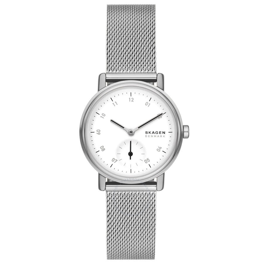 Skagen Kuppel Lille White Dial Ladies Watch SKW3100 - Dawson Watches