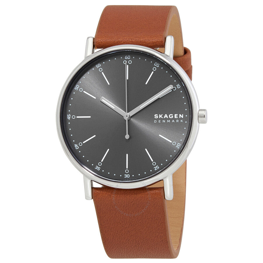 Skagen Quartz Signature Charcoal Dial Men's Watch SKW6578 - Dawson Watches