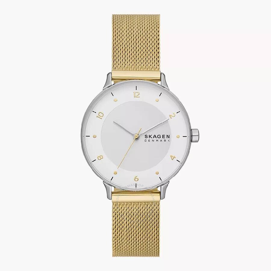 Skagen Riis Quartz White Dial Ladies Watch SKW3092 - Dawson Watches