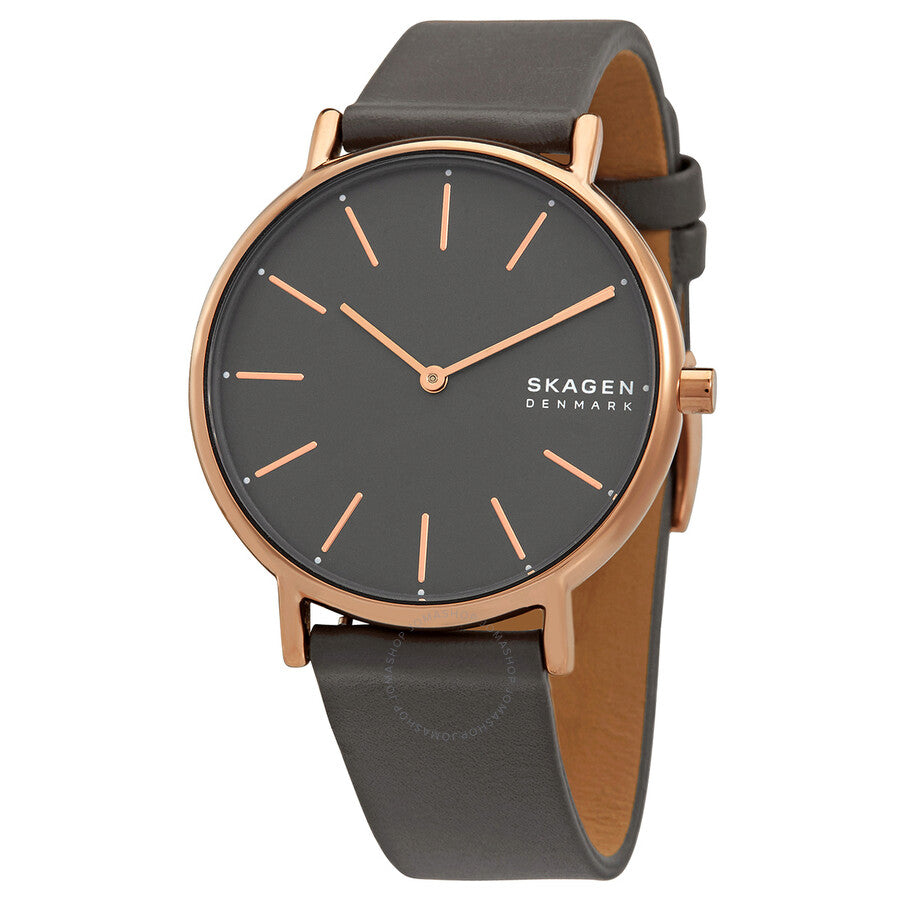 Skagen Signatur Quartz Charcoal Dial Ladies Watch SKW2794 - Dawson Watches