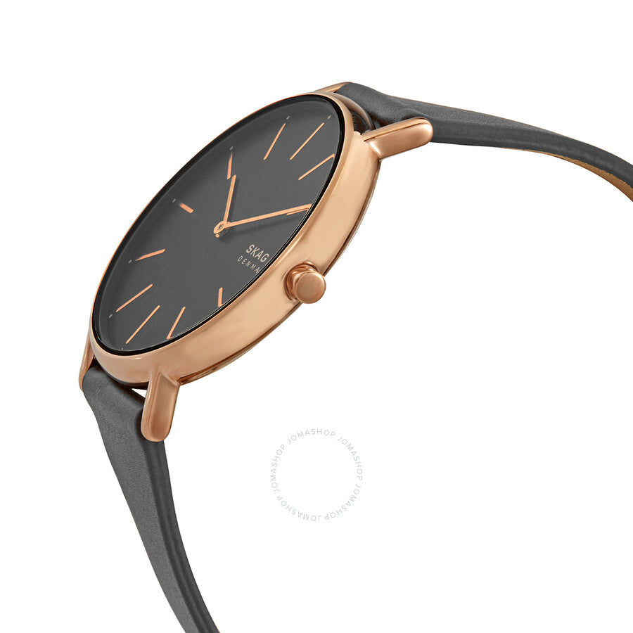 Skagen Signatur Quartz Charcoal Dial Ladies Watch SKW2794 - Dawson Watches #2