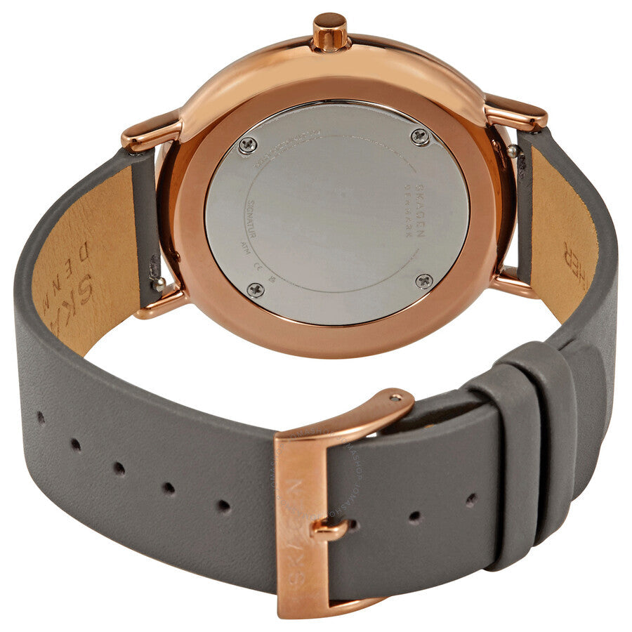 Skagen Signatur Quartz Charcoal Dial Ladies Watch SKW2794 - Dawson Watches #3