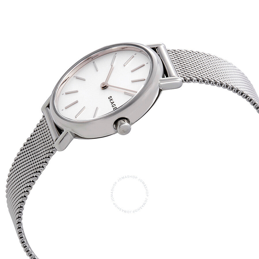Skagen Signatur White Dial Ladies Watch SKW2692 - Dawson Watches #2