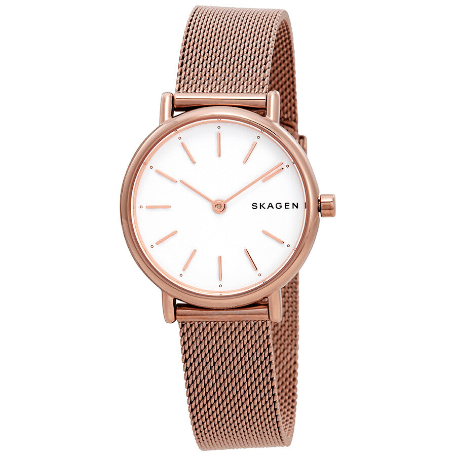 Skagen Signatur White Dial Ladies Watch SKW2694 - Dawson Watches