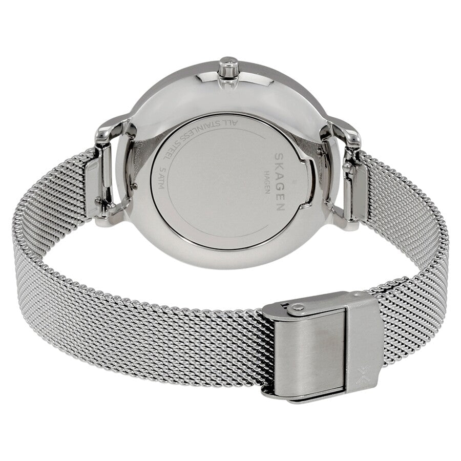 Skagen Hagen Blue Sandblasted Dial Ladies Watch SKW2582 - Dawson Watches #2