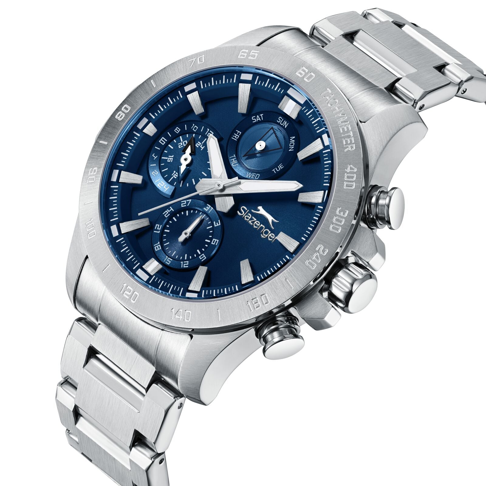 SLAZENGER Silver Stainless Steel Men's Watch - SL.09.2482.2.03