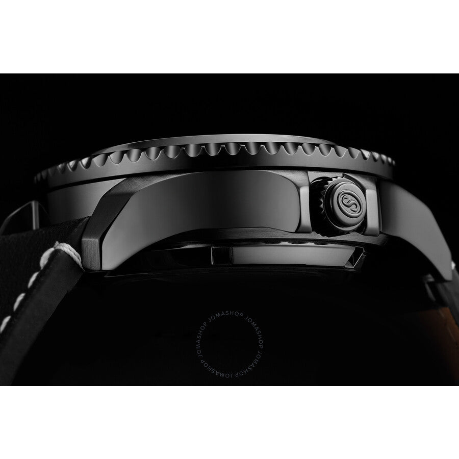 Stuhrling Original Aquadiver Automatic Black Dial Men's Watch M17005 - Dawson Watches #4