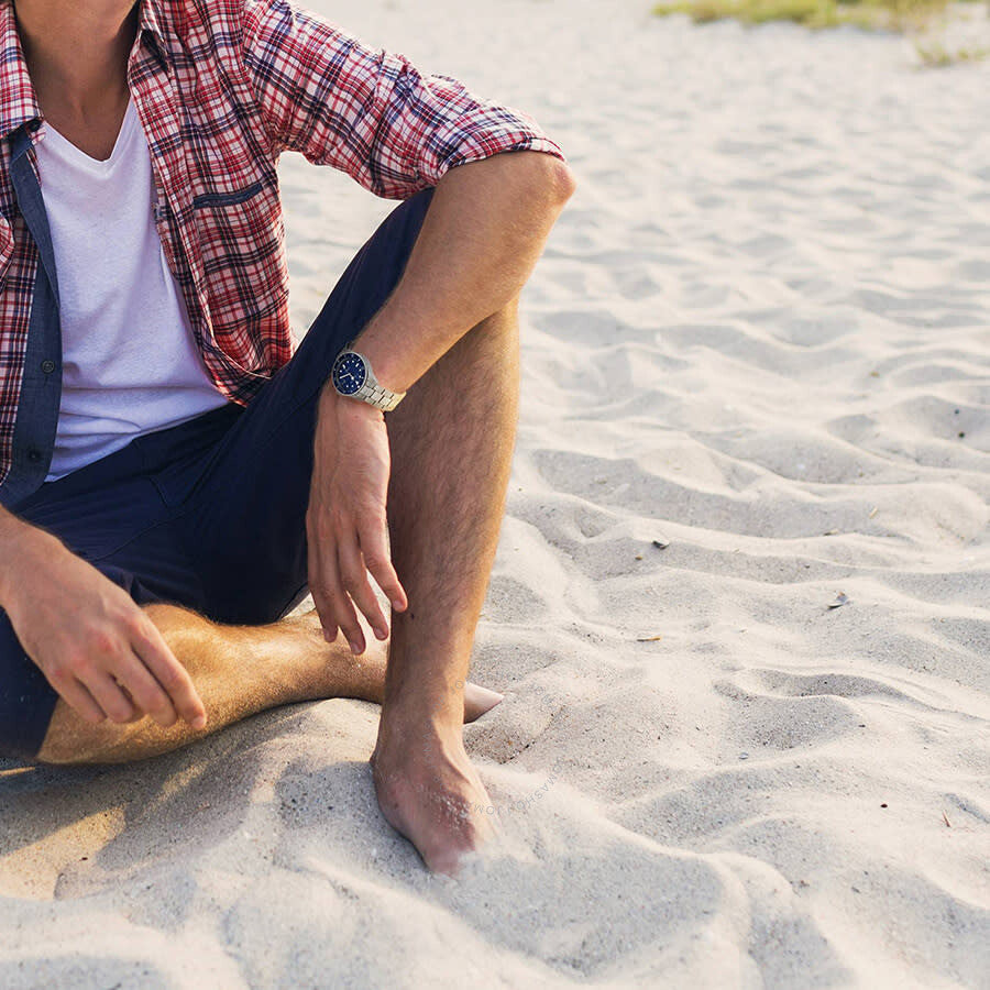 Stuhrling Original Aquadiver Automatic Blue Dial Men's Watch M13544#M13544 - Dawson Watches #7