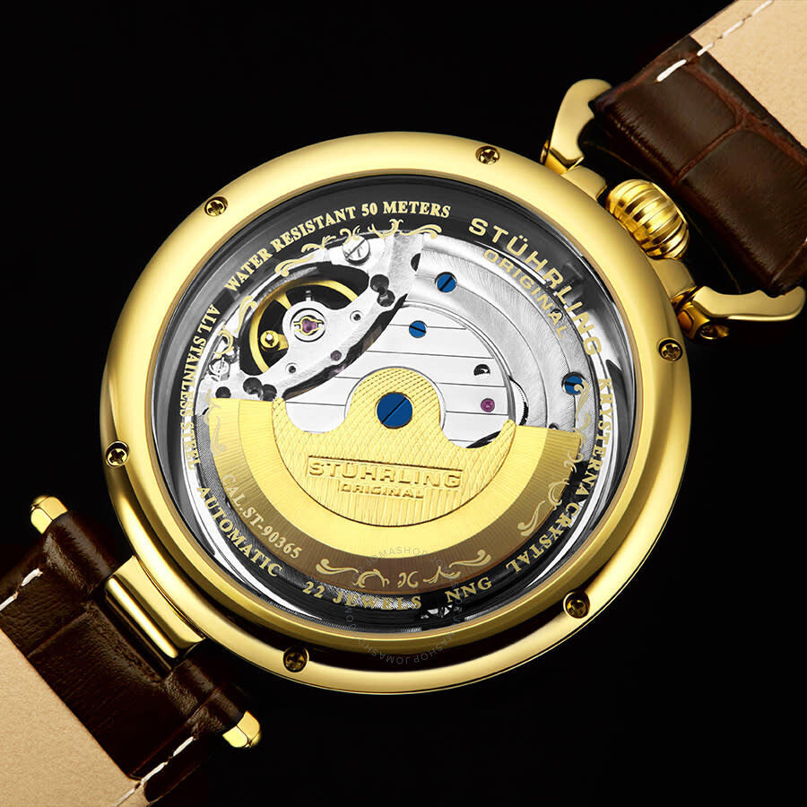 Stuhrling Original Legacy Automatic Black Dial Men's Watch M13502 - Dawson Watches #3