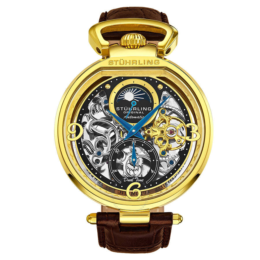 Stuhrling Original Legacy Automatic Black Dial Men's Watch M13502 - The Watches Men & Co