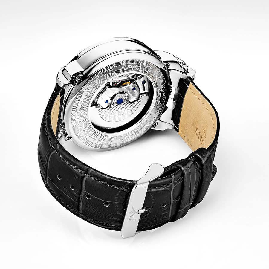 Stuhrling Original Legacy Automatic Black Dial Men's Watch M13529 - The Watches Men & Co #2