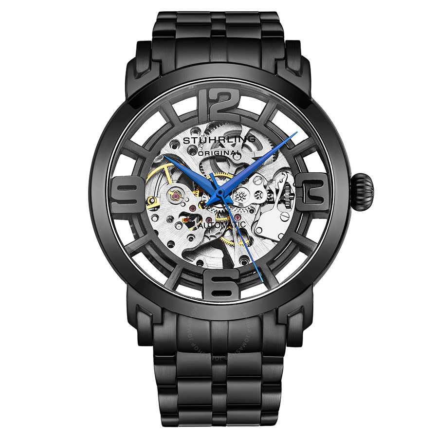 Stuhrling Original Legacy Automatic Black Dial Men's Watch M13584 - Dawson Watches