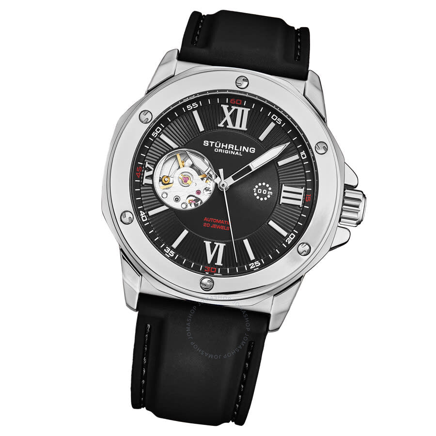 Stuhrling Original Legacy Automatic Black Dial Men's Watch M17215 - Dawson Watches #2