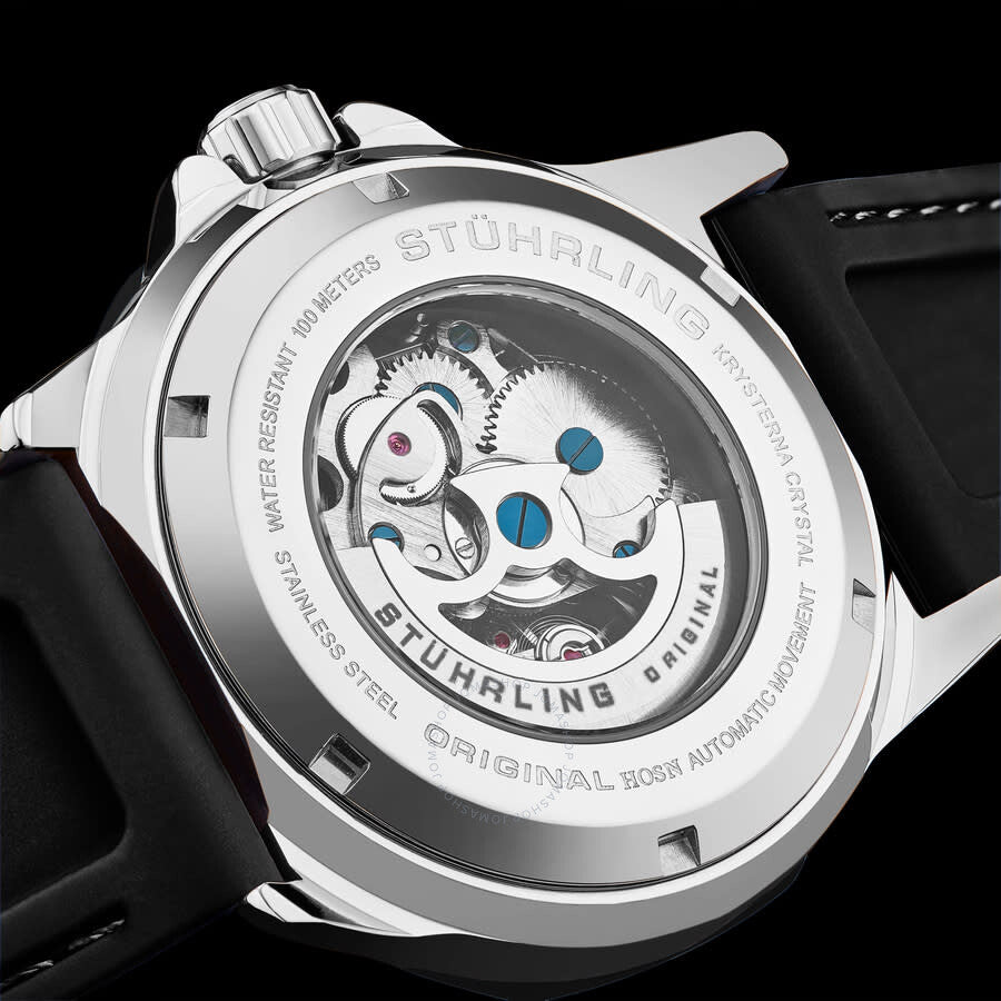Stuhrling Original Legacy Automatic Black Dial Men's Watch M17215 - Dawson Watches #4