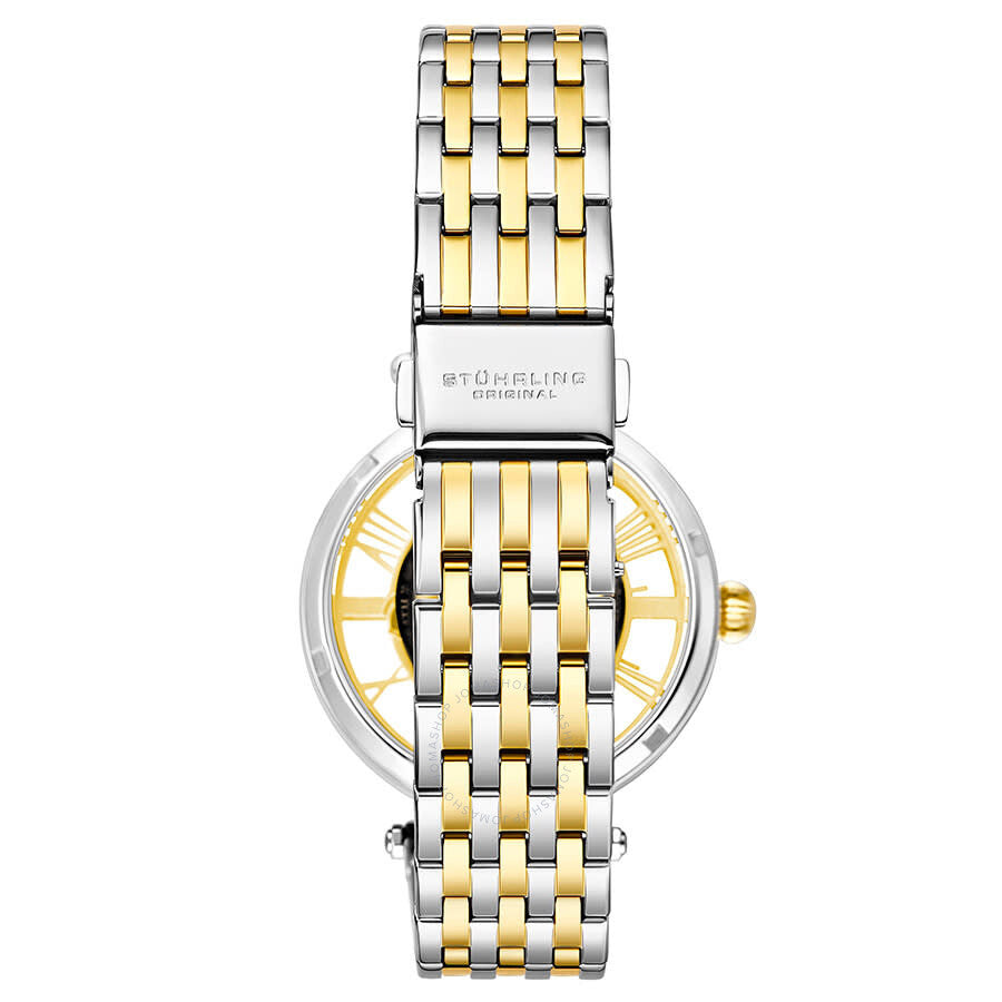 Stuhrling Original Legacy Automatic Gold Dial Ladies Watch M13603 - The Watches Men & Co #2